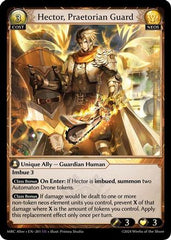 Hector, Praetorian Guard (201) - Mercurial Heart Alter Edition Foil