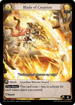 Blade of Creation (003) - Supporter Pack 3 - The Grand Archivist