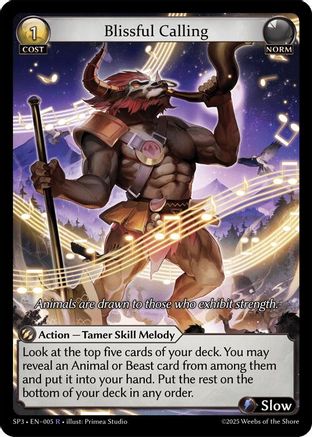Blissful Calling (005) - Supporter Pack 3 - The Grand Archivist