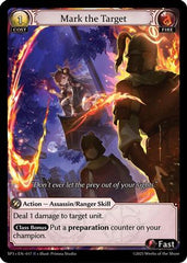 Mark the Target (017) - Supporter Pack 3 Foil - The Grand Archivist