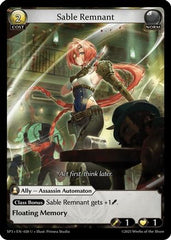 Sable Remnant (020) - Supporter Pack 3 Foil - The Grand Archivist