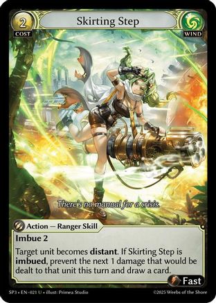 Skirting Step (021) - Supporter Pack 3 Foil - The Grand Archivist