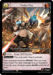 Under Fire (027) - Supporter Pack 3 Foil