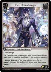 Ciel, Omenbringer (006) - Distorted Reflections Foil - The Grand Archivist