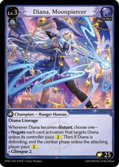 Diana, Moonpiercer (010) - Distorted Reflections Foil - The Grand Archivist