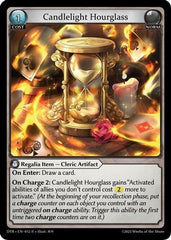 Candlelight Hourglass (012) - Distorted Reflections Foil - The Grand Archivist