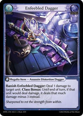 Enfeebled Dagger (032) - Distorted Reflections Foil - The Grand Archivist