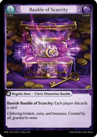 Bauble of Scarcity (039) - Distorted Reflections - The Grand Archivist