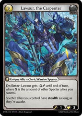 Lawsur, the Carpenter (070) - Distorted Reflections Foil - The Grand Archivist