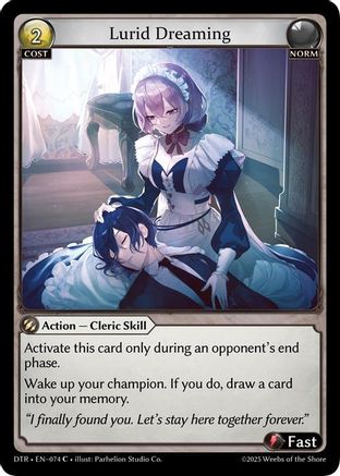 Lurid Dreaming (074) - Distorted Reflections Foil - The Grand Archivist