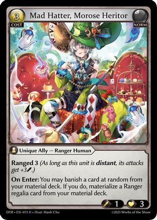 Mad Hatter, Morose Heritor (075) - Distorted Reflections - The Grand Archivist