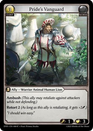 Pride's Vanguard (080) - Distorted Reflections - The Grand Archivist