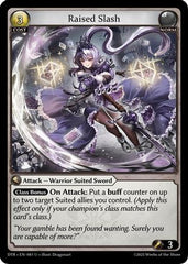 Raised Slash (081) - Distorted Reflections Foil - The Grand Archivist