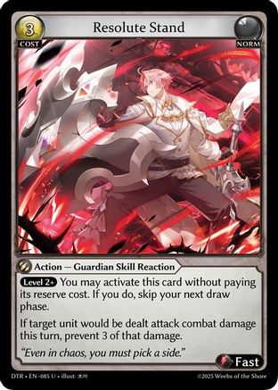 Resolute Stand (085) - Distorted Reflections - The Grand Archivist