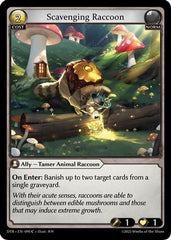 Scavenging Raccoon (090) - Distorted Reflections Foil - The Grand Archivist