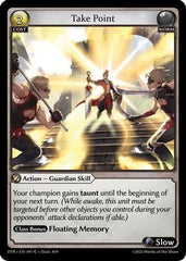 Take Point (097) - Distorted Reflections Foil - The Grand Archivist