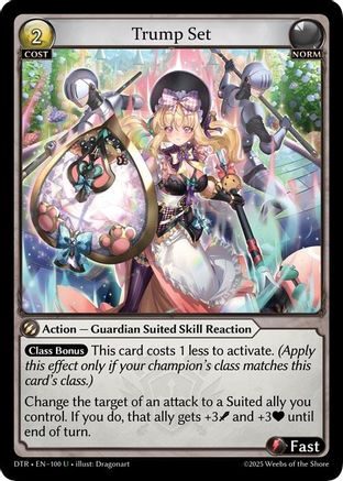 Trump Set (100) - Distorted Reflections Foil - The Grand Archivist