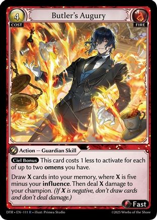 Butler's Augury (111) - Distorted Reflections - The Grand Archivist