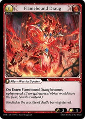 Flamebound Draug (117) - Distorted Reflections Foil - The Grand Archivist