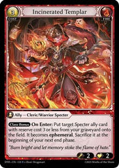 Incinerated Templar (124) - Distorted Reflections Foil