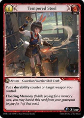 Tempered Steel (137) - Distorted Reflections Foil - The Grand Archivist