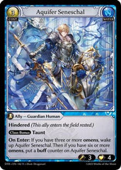 Aquifer Seneschal (142) - Distorted Reflections Foil - The Grand Archivist
