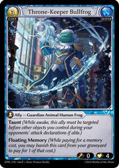 Throne-Keeper Bullfrog (166) - Distorted Reflections Foil
