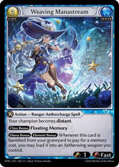 Weaving Manastream (168) - Distorted Reflections Foil - The Grand Archivist