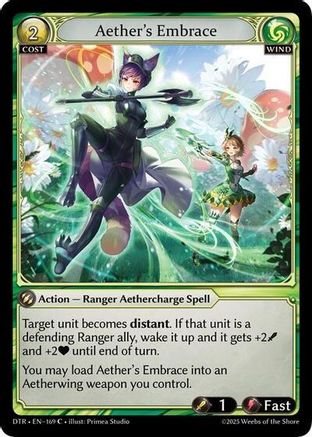 Aether's Embrace (169) - Distorted Reflections Foil - The Grand Archivist