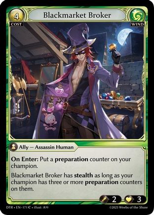 Blackmarket Broker (171) - Distorted Reflections - The Grand Archivist