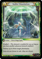 Noble Dissolution (181) - Distorted Reflections Foil - The Grand Archivist