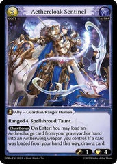 Aethercloak Sentinel (195) - Distorted Reflections Foil - The Grand Archivist