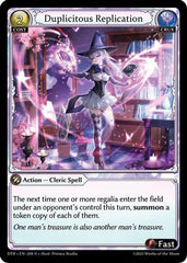 Duplicitous Replication (208) - Distorted Reflections Foil - The Grand Archivist