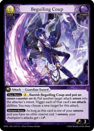 Beguiling Coup (210) - Distorted Reflections Foil - The Grand Archivist