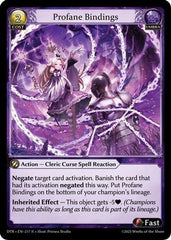 Profane Bindings (217) - Distorted Reflections - The Grand Archivist