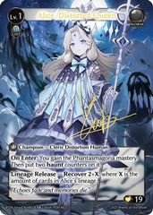 Alice, Distorted Queen (CSR) (002) - Phantom Monarchs Foil