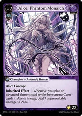 Alice, Phantom Monarch (004) - Phantom Monarchs Foil
