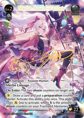 Merlin, Amethyst's Glow (CSR) (006) - Phantom Monarchs Foil