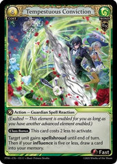 Tempestuous Conviction (155) - Phantom Monarchs Foil