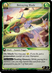 Betraying Blade (Curio Foil) (134) - Phantom Monarchs Foil