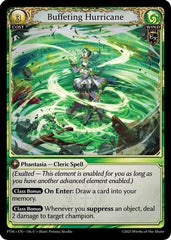 Buffeting Hurricane (Curio Foil) (136) - Phantom Monarchs Foil