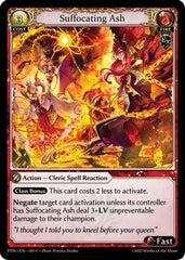 Suffocating Ash (Curio Foil) (100) - Phantom Monarchs Foil