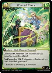 Windfall Check (Curio Foil) (163) - Phantom Monarchs Foil