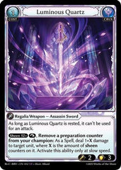 Luminous Quartz (012) - Merlin Re Collection Brilliant Vestige