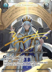 Tithe Proclamation (CPR) (017) - Promotional Cards Foil