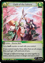 Oath of the Sakura (185) - Mortal Ambition Alter Edition Foil