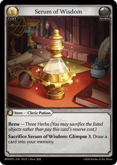Serum of Wisdom (105) - Radiant Origins Pantheon