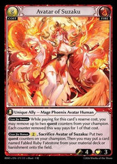 Avatar of Suzaku (171) - Radiant Origins Foil