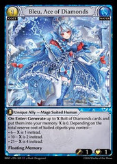 Bleu, Ace of Diamonds (209) - Radiant Origins