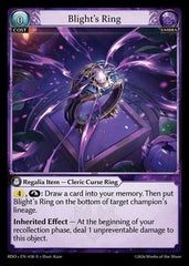 Blight's Ring (038) - Radiant Origins Foil